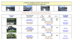 Desktop Screenshot of houffalize-location.com